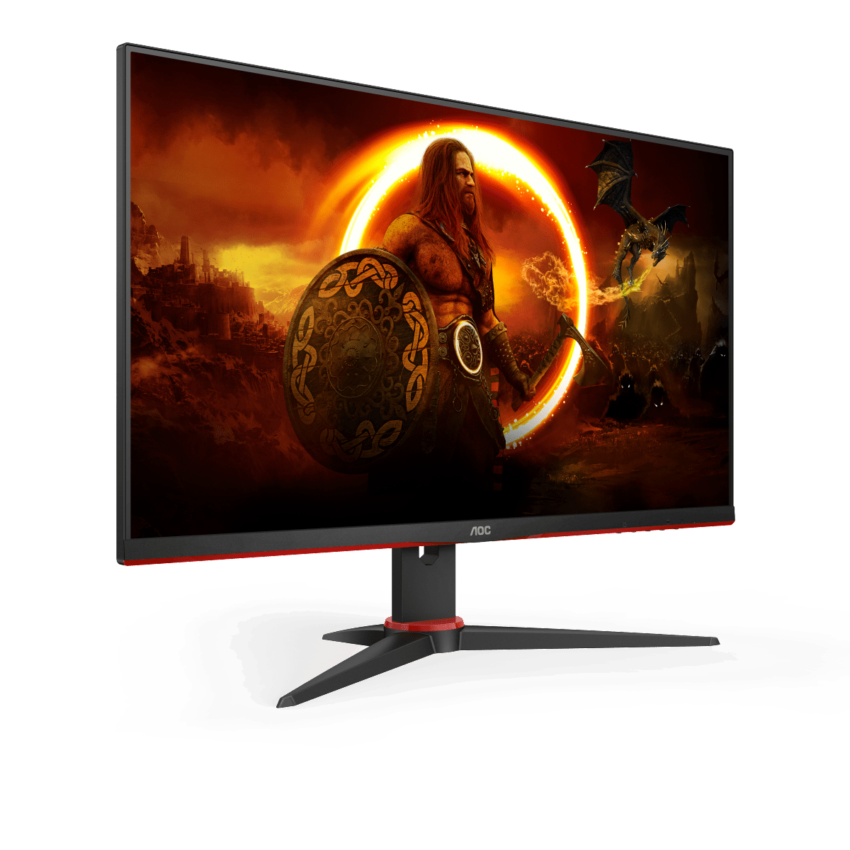 AOC 24G2AE 24 Zoll  Full-HD  Gaming Monitor  1 ms Reaktionszeit  