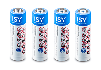 ISY IBA-1004 AAA LR03 Alkaline 4-pack