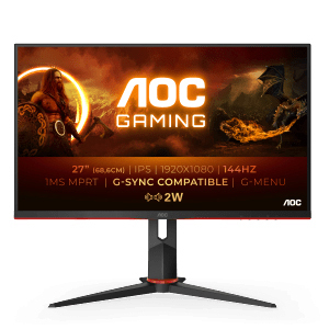 AOC 27G2AE 27 Zoll  Full-HD  Gaming Monitor  1 ms Reaktionszeit  