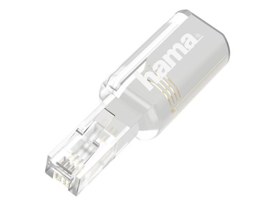 HAMA 00201126 - Anti-Twist-Adapter (Transparent/Weiss)