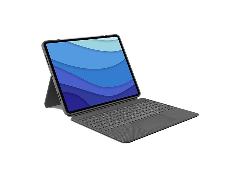 LOGITECH Combo Touch 12.9 inç iPad Pro 5-6 Gen Türkçe Layout Klavyeli Tablet Kılıfı