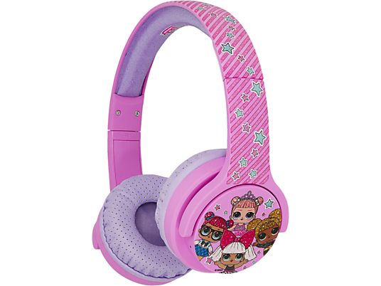 OTL TECHNOLOGIES L.O.L. Surprise! Glitterati club Kids - Bluetooth Kopfhörer (On-ear, Rosa)