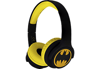 OTL TECHNOLOGIES Batman Kids - Bluetooth Kopfhörer (On-ear, Schwarz/Gelb)