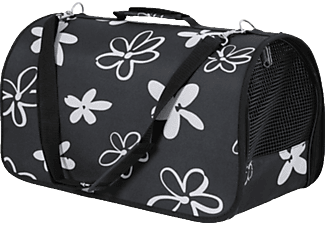 ZOLUX Flower kisállat hordozó táska, fekete, S 21x36x23,5cm