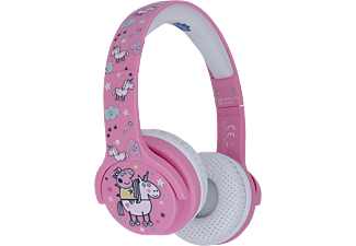 OTL TECHNOLOGIES Peppa Pig Unicorn - Bluetooth Kopfhörer (On-ear, Rosa/Weiss)