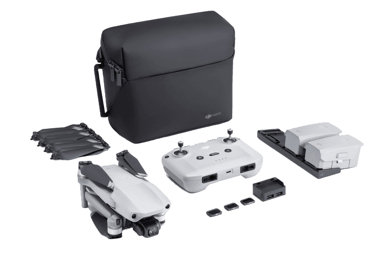 DJI Mavic Air 2 Fly More Combo Drohne, Grau