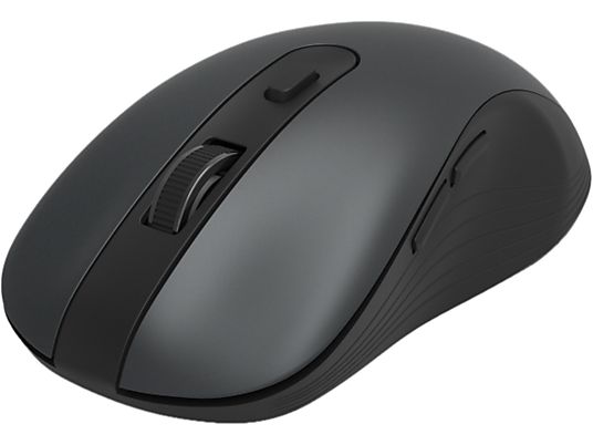 HAMA MW-650 - Mouse ottico multi-dispositivo a 6 pulsanti (Nero)