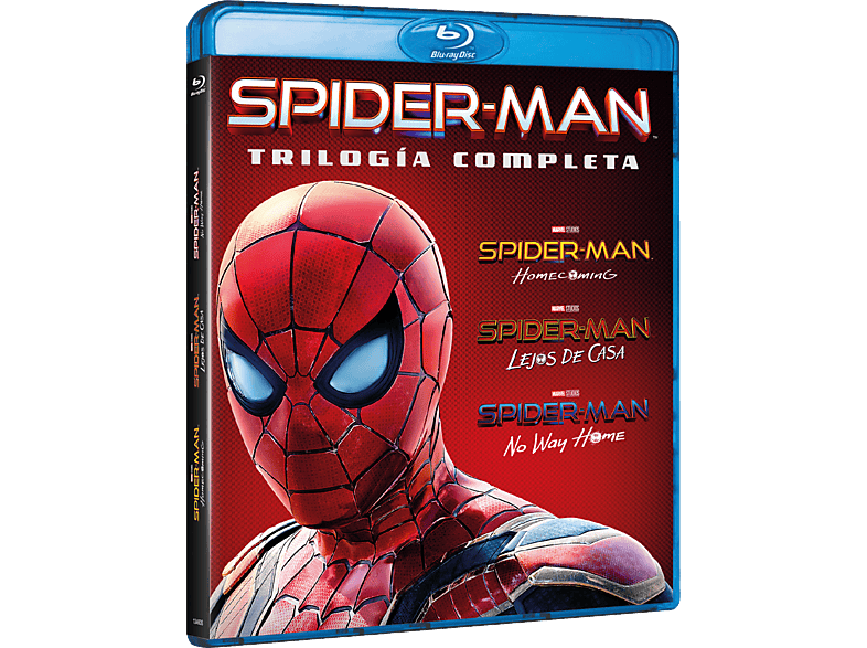 Pack Spider-Man: Trilogía Completa (Tom Holland) | 3 Blu-ray