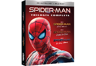 Pack Spider-Man: Trilogía Completa (Tom Holland) - 3 4K Ultra HD + 3 Blu-ray