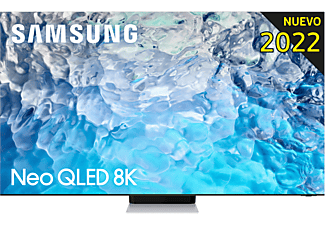 TV QLED 75" - Samsung QE75QN900BTXXC, QLED 8K, Procesador Neural 8K con IA, Smart TV, Plata