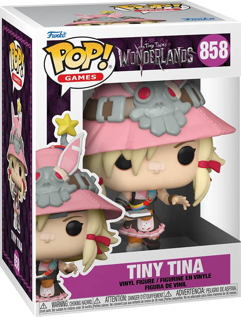 FUNKO POP! Games: Tiny Tina's Wonderland - Tiny Tina - Personaggi da collezione (Multicolore)