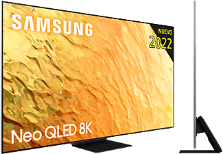TV QLED 75" - Samsung QE75QN800BTXXC, QLED 8K, Procesador Neural 8K con IA, Smart TV, Negro