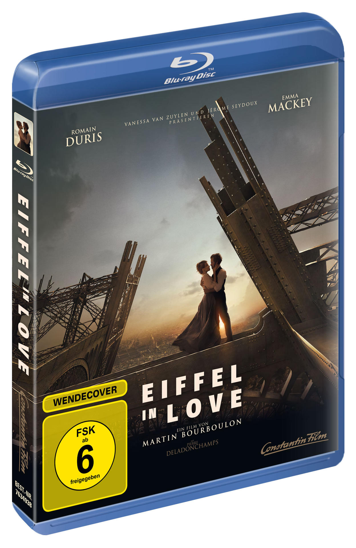 Blu-ray-Hülle mit Filmtitel und Bildern aus dem Film.