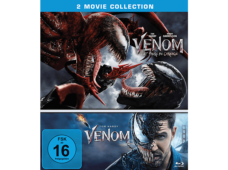 Venom 1+2 Blu-ray (FSK: 16)