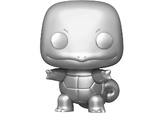 FUNKO POP! Games: Pokémon - Schiggy - Personaggi da collezione (Argento metallico)