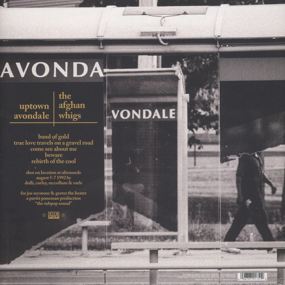The Afghan Whigs - Uptown Avondale  - (LP + Download)