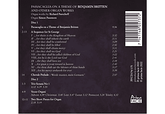 Simon Passmore - Passacaglia On A Theme Of Benjamin Britten  - (CD)