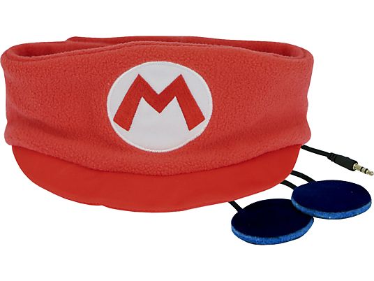 OTL TECHNOLOGIES Nintendo Super Mario Kids - Stirnband Kopfhörer (On-ear, Rot/Weiss)