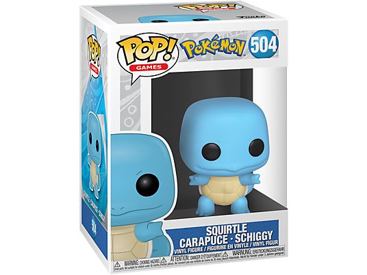 FUNKO POP! Games: Pokémon - Schiggy - Personaggi da collezione (Multicolore)