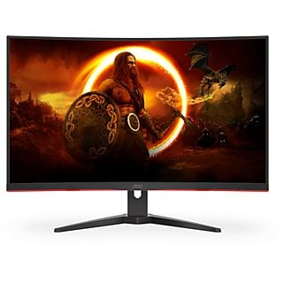 AOC Gaming Monitor C32G2ZE Curved, 31.5 Zoll, FHD, 240Hz, 1ms, Schwarz