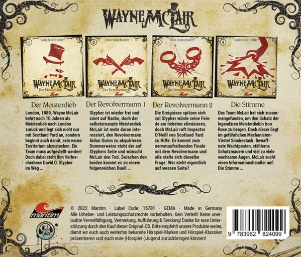 Wayne Mclair - - Box (Folge1-4) Box) (CD) (4CD Wayne McLair