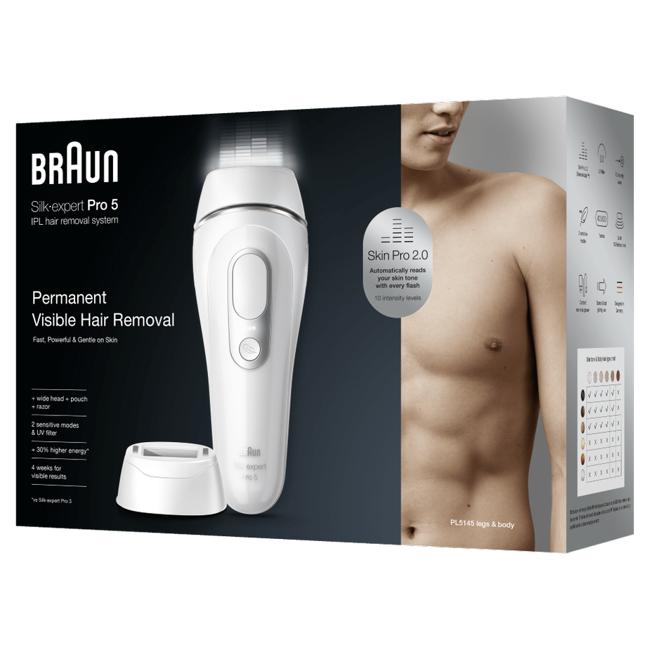BRAUN Épilateur à lumière pulsée (PL5145)
