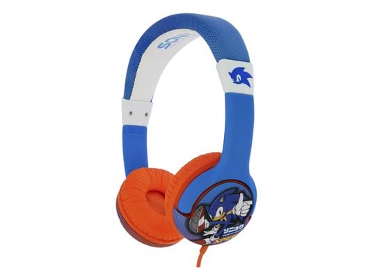 OTL TECHNOLOGIES Sonic le hérisson enfants - Casques (On-ear, bleu/orange)