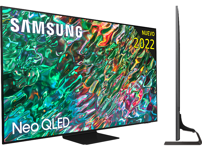 TV QLED 65" | Samsung QE65QN90BATXXC, Neo QLED Procesador Neo QLED 4K con IA, Smart TV, Negro