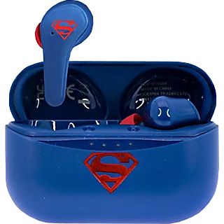 OTL TECHNOLOGIES DC Comics Superman - True Wireless Kopfhörer (In-ear, Blau)