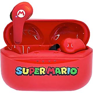 OTL TECHNOLOGIES Nintendo Super Mario - True Wireless Kopfhörer (In-ear, Rot)