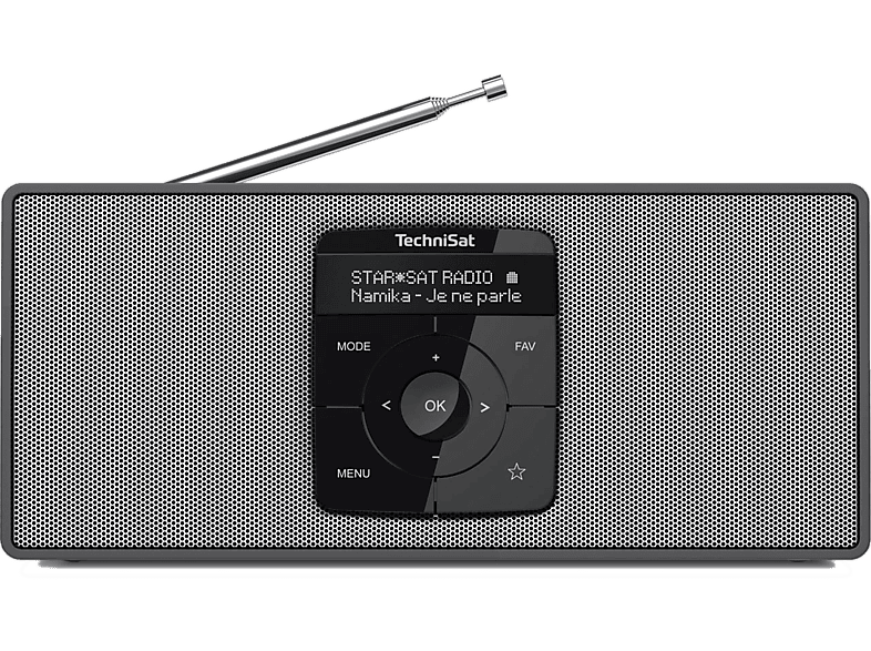 TECHNISAT Radio portable numérique DAB+ (DIGITRADIO 2S BLK-SILV)
