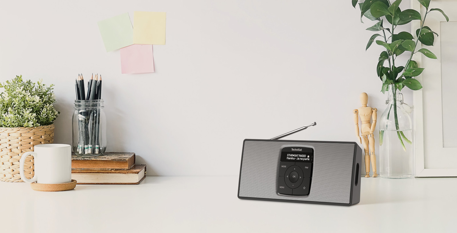 TECHNISAT Radio portable numérique DAB+ (DIGITRADIO 2S BLK-SILV)