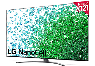 TV LED 55" - LG 55NANO816PA, 4K UHD NanoCell, Smart TV, HDR10, HDR HLG, Ultra Surround, BT, WiFi, Titán Oscuro