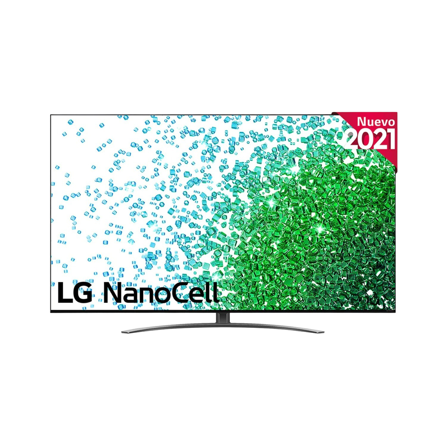 TV LED 55" - LG 55NANO816PA, 4K UHD NanoCell, Smart TV, HDR10, HDR HLG, Ultra Surround, BT, WiFi, Titán Oscuro