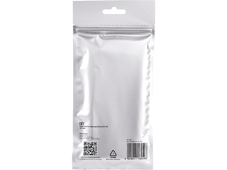 Thumbnail - ISY ISC-5006, Backcover, Samsung, Galaxy A13 (4G), Transparent