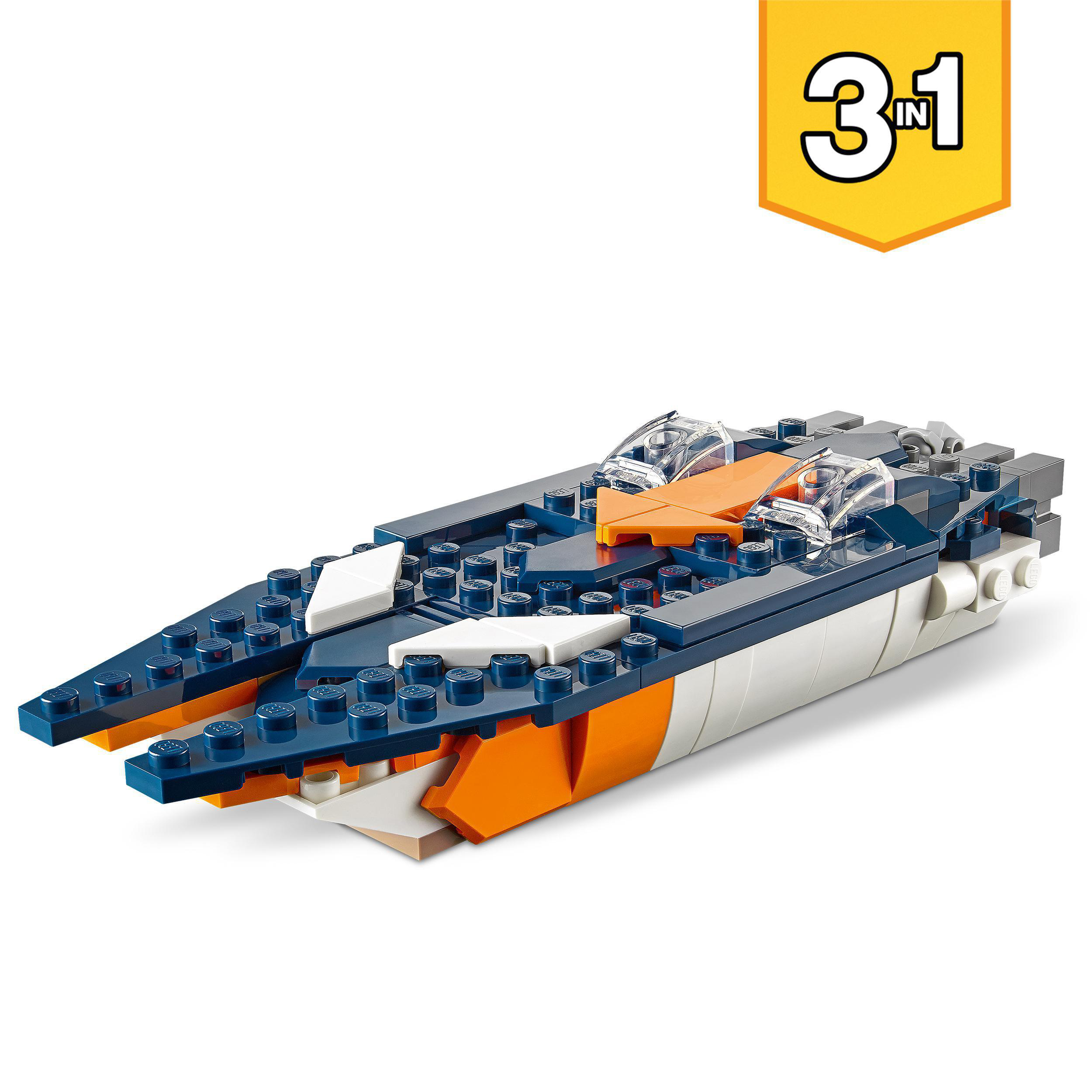 Creator Überschalljet 31126 Bausatz, Mehrfarbig LEGO