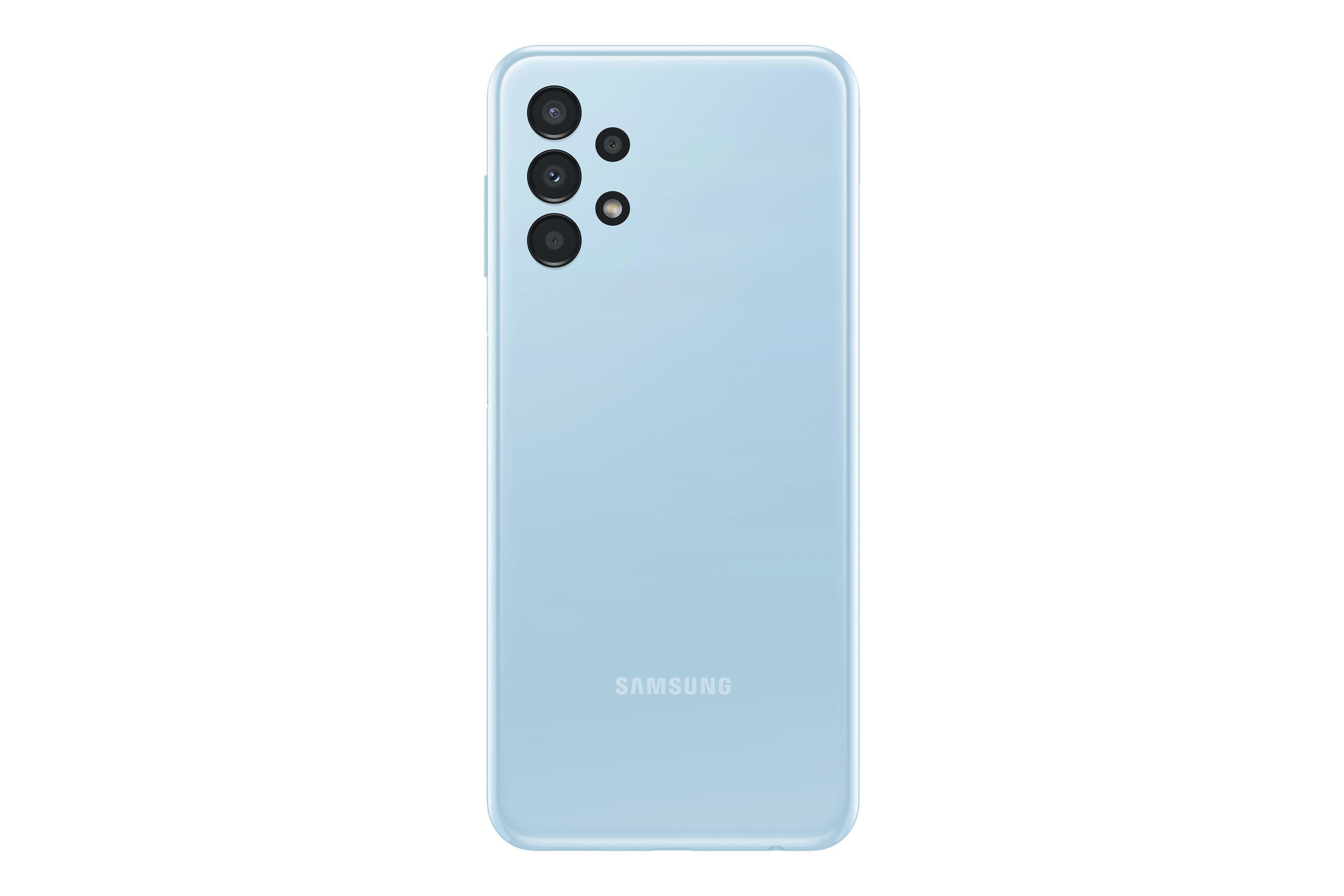 Blue Light Galaxy 64 SIM A13 SAMSUNG GB Dual