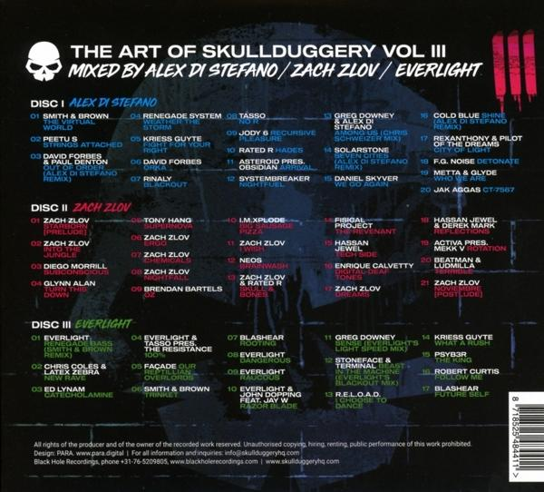 VARIOUS - Art of Skullduggery Vol. III - (CD)