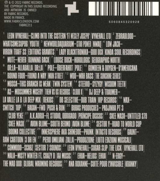 Leon Vynehall - fabric presents Leon Vynehall  - (CD)