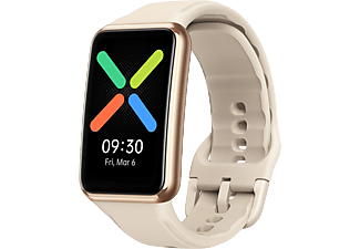 OPPO Watch Free - Smartwatch (130-205 mm, Silicone, Oro/Vaniglia)