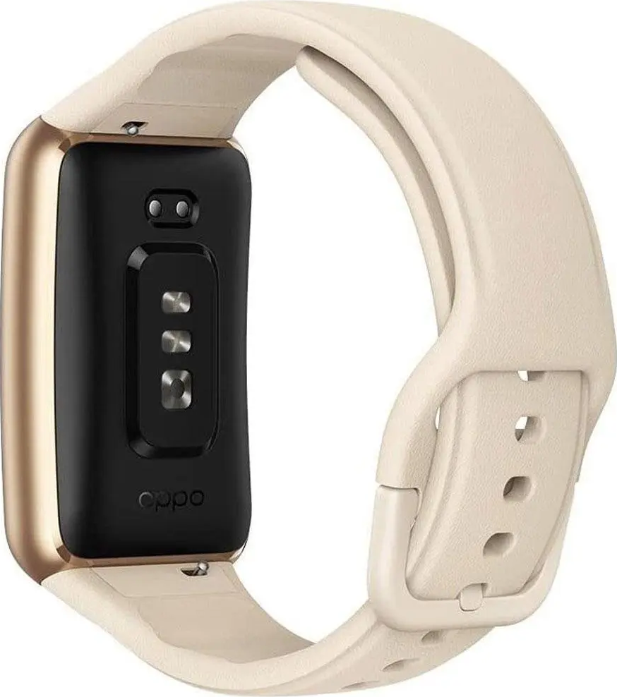 OPPO Watch Free - Smartwatch (130-205 mm, Silicone, Oro/Vaniglia)