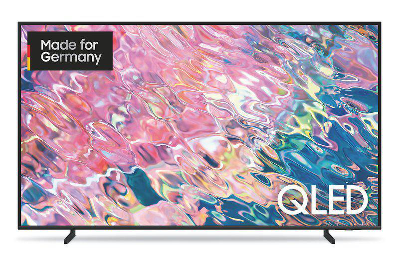 SAMSUNG GQ55Q60BAU QLED TV (Flat, 55 Zoll / 138 cm, UHD 4K, SMART TV, Tizen™ mit Gaming Hub)