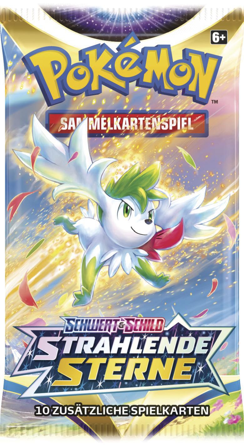 POKEMON SWSH09 Strahlende Sterne Booster Sammelkartenspiel