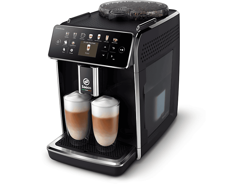 Thumbnail - SAECO SM6580/00 GranAroma 12 Kaffeespezialitäten Kaffeevollautomat Schwarz
