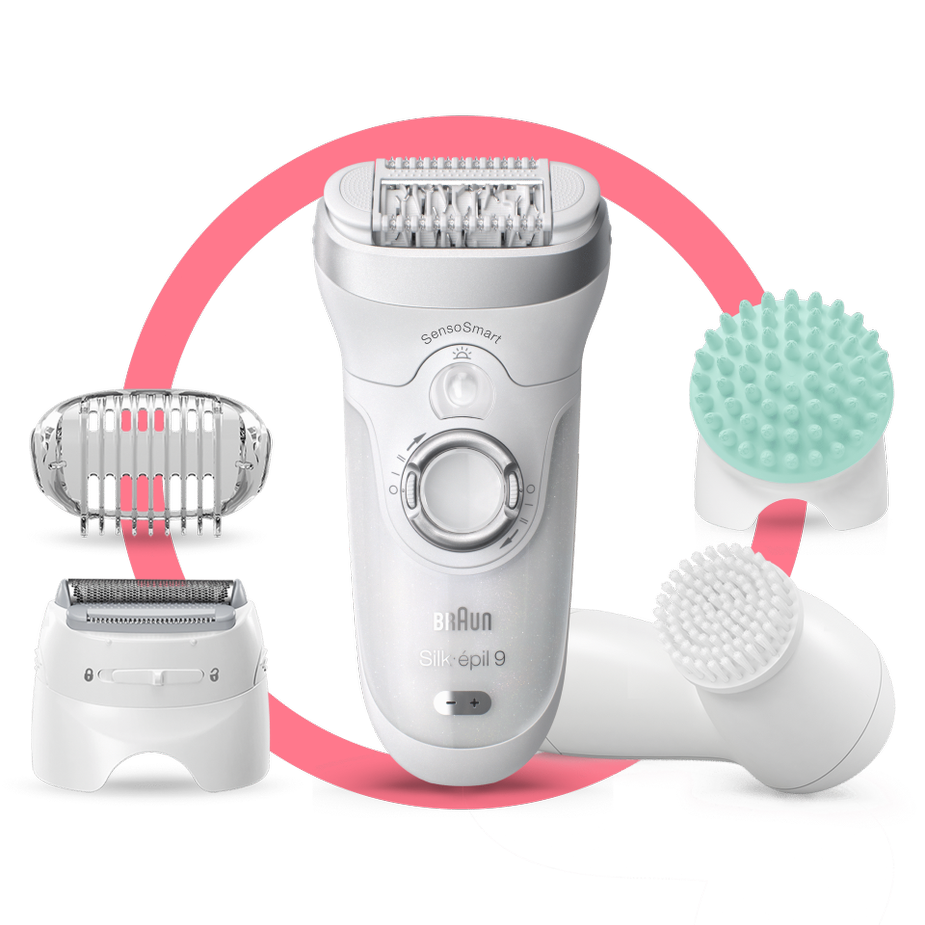 Épilateur Braun Silk-épil 9 - Neuf Ouvert (Jamais Utilisé), Épilateur Électrique Haut De Gamme