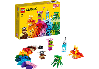 LEGO Classic 11017 Kreative Monster Bausatz, Mehrfarbig