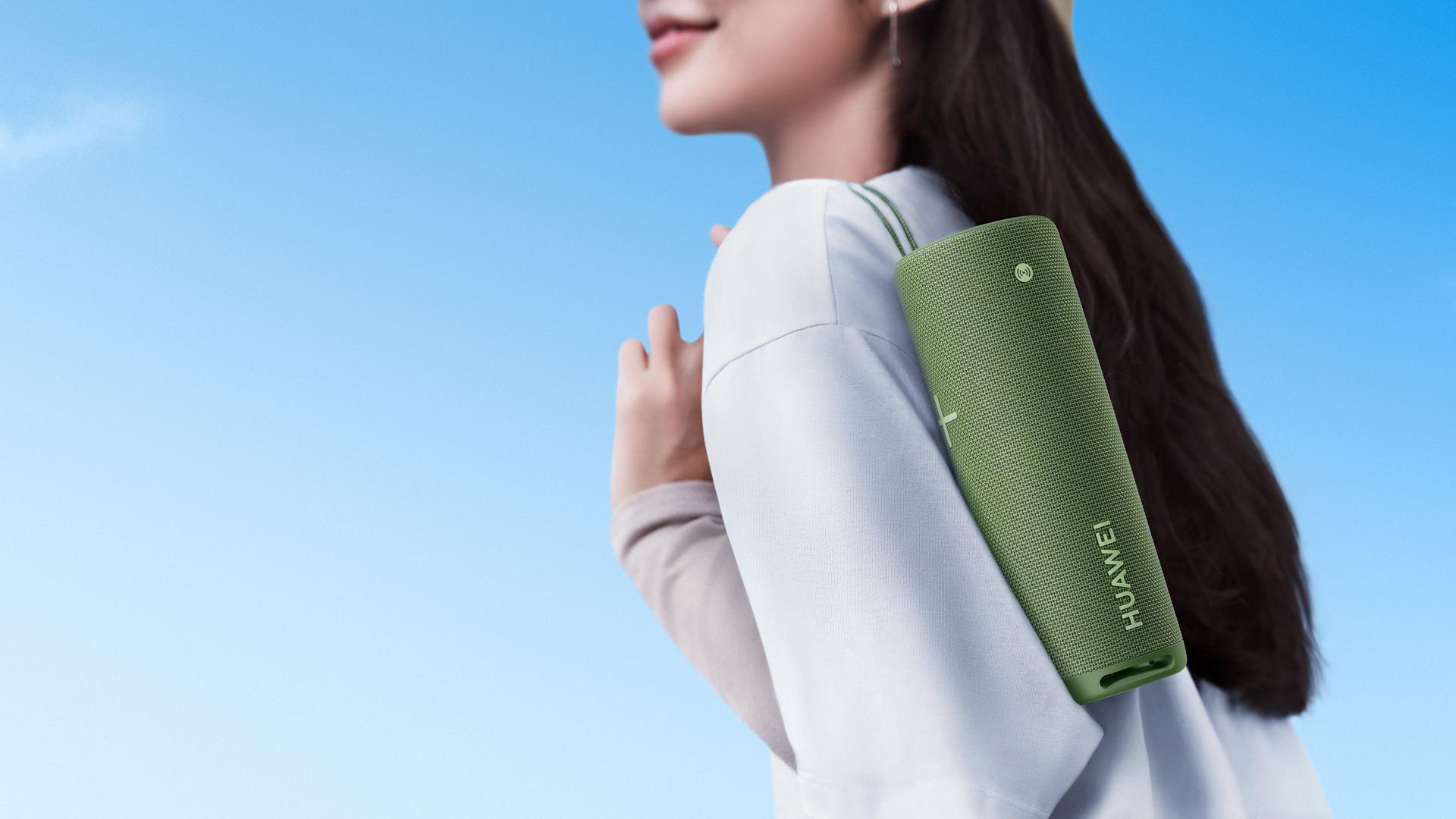 HUAWEI Sound Joy Bluetooth Lautsprecher, Spruce Green, Wasserfest