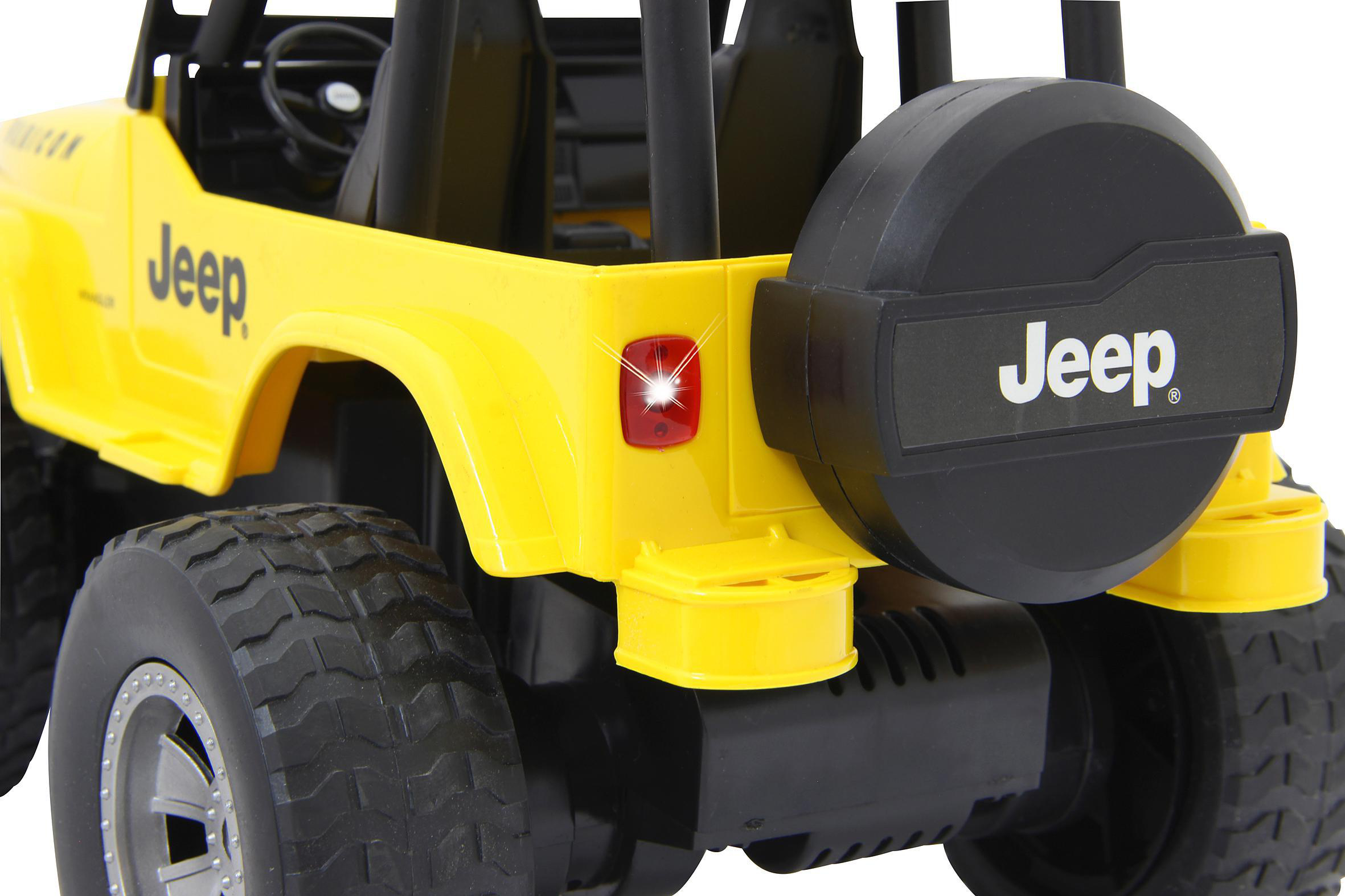 JAMARA Jeep Wrangler Rubicon gelb 1:14 2,4GHz R/C Spielzeugauto, Gelb