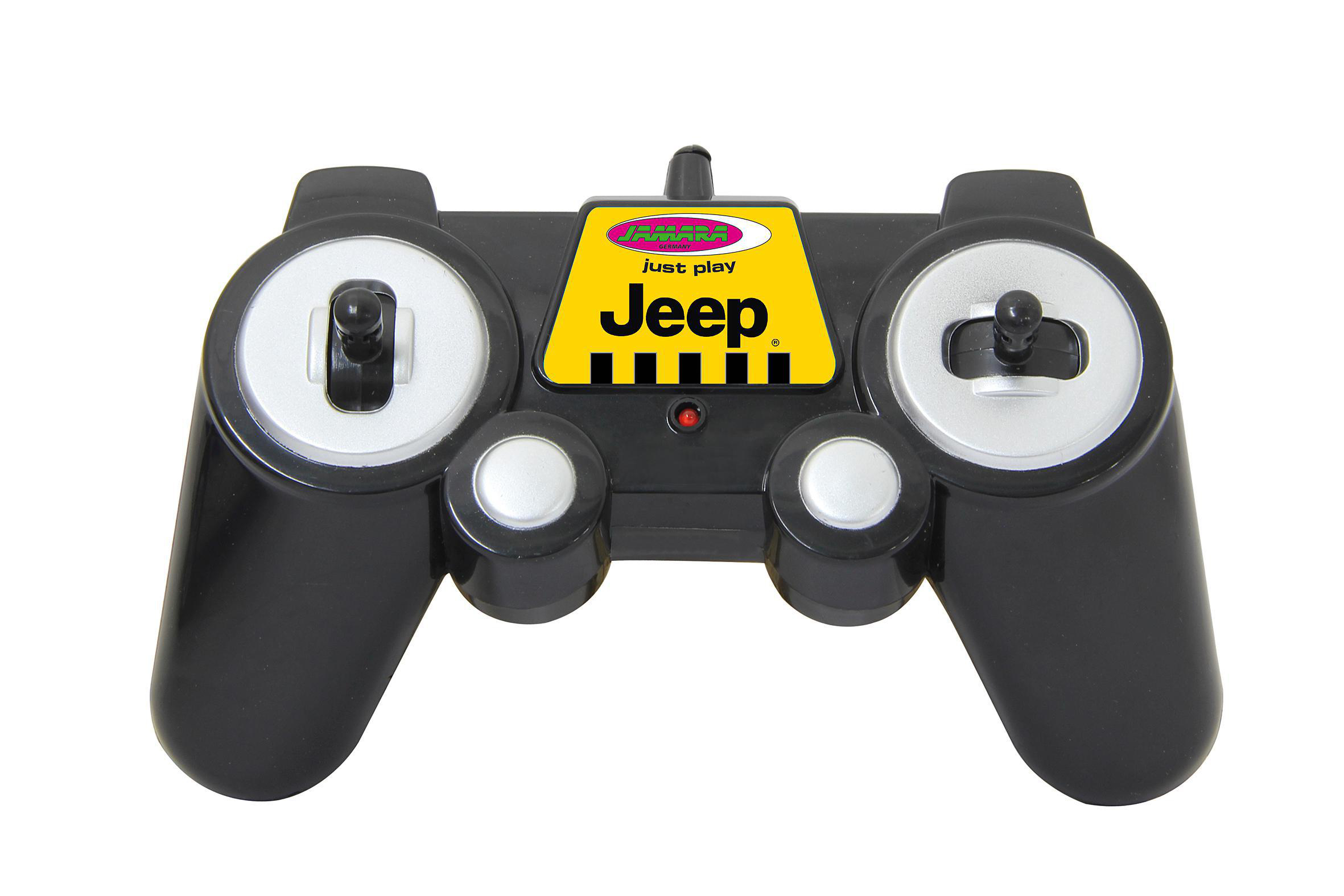 JAMARA Jeep Wrangler Rubicon gelb 1:14 2,4GHz R/C Spielzeugauto, Gelb