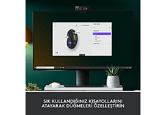 LOGITECH Signature M650 Küçük ve Orta Boy Sağ El Için Sessiz Kablosuz Mouse - Siyah_3